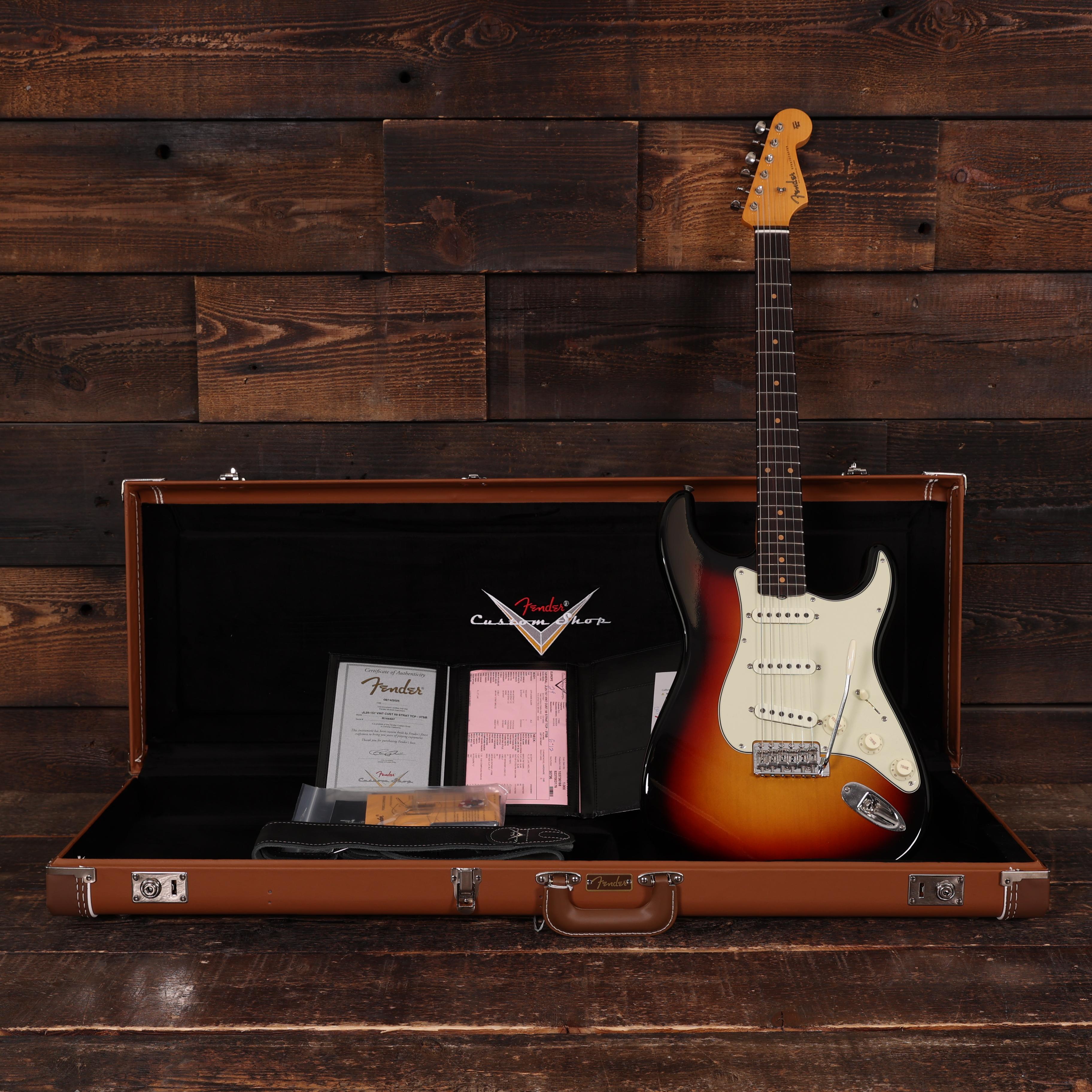ギター Fender Custom Shop Vintage Custom '59 ST Fender Custom Shop Vintage Custom '59 Stratocaster Time Capsule in